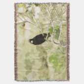 Vogel in een ringbandje deken (Voorkant Verticaal)