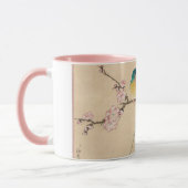 Vogel in een Sakura-boom Mok (Links)