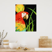 Vogel in het Paradijs Poster (Keuken)