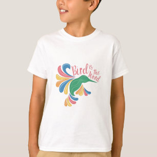 Vogel is woord t-shirt