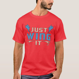 Vogel kijken Alleen Wing It Vogels Vogelkijker Jon T-shirt