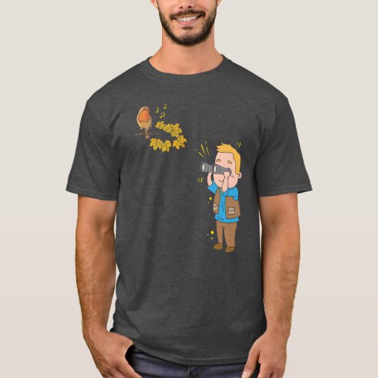 Vogel Kijken OrnitholoogWitcher Gift Vriend T-shirt (Voorkant)