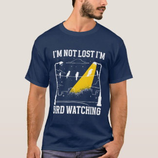 Vogel Kijken Schattigee Bird Lover vriend grappig T-shirt