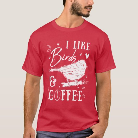 Vogel Kijken Vogelkijker Vogelliefhebber Vogelnerd T-shirt (Voorkant)