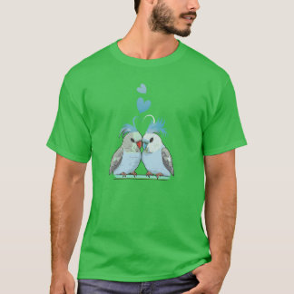 Vogel kijken Vogelornitholoog Vogelliefhebber vuur T-shirt