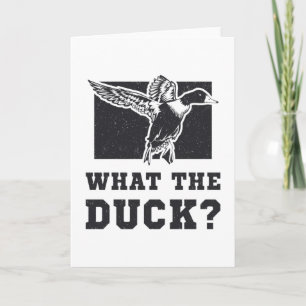 Vogel kijken wat de eend vogeltjes kaart