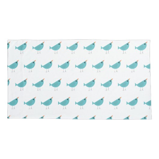 vogel kussensloop (Achterkant-Links)