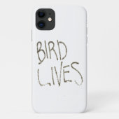 Vogel leeft! (wit) Case-Mate iPhone case (Achterkant)