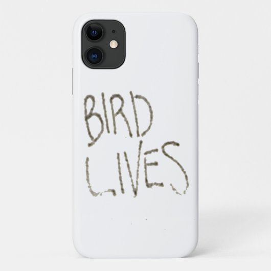 Vogel leeft! (wit) Case-Mate iPhone case (Achterkant)