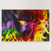  vogel legpuzzel (Horizontaal)