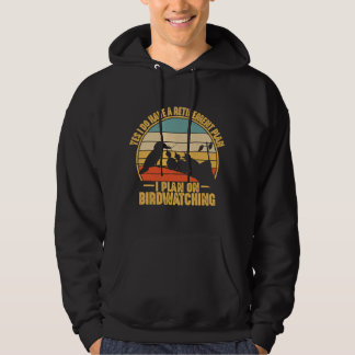 Vogel liefhebber Pensioenplan Vogelspotten Vogelob Hoodie