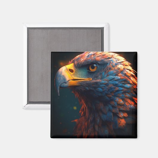 vogel magneet (Voorkant / Achterkant)