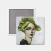 "Vogel" magneet (Voorkant / Achterkant)