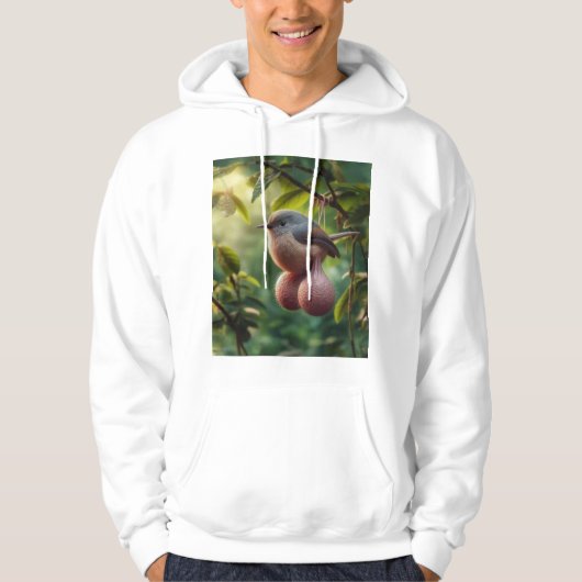 Vogel met ballen Hoodie (Voorkant)