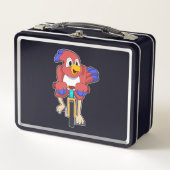 Vogel met fiets (Voorkant)