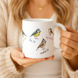 Vogel Mok – Tuinvogels Aquarel Koffiekop