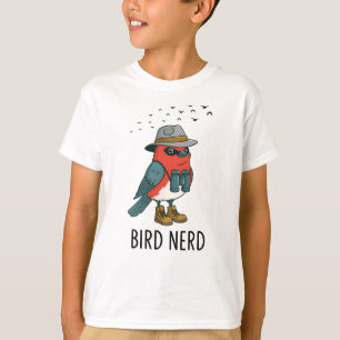 Vogel Nerd Grappige Vogel Kijken Vogelliefhebber T-shirt