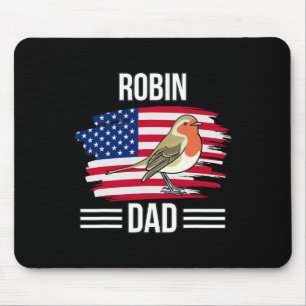 Vogel ons vlag 4 juli Vaderdag Robin papa Muismat