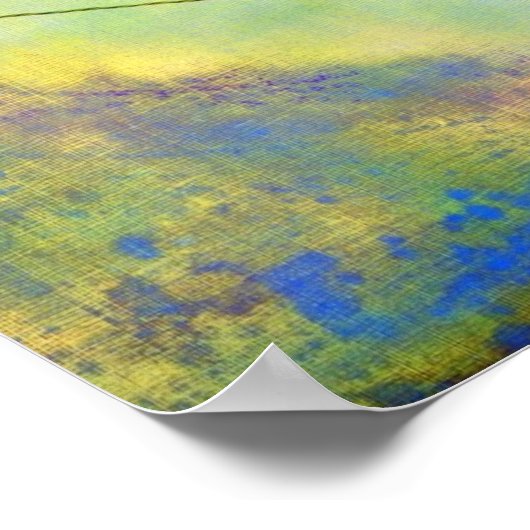 Vogel op draad poster (Hoek)