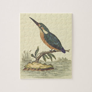 Vogel op een filiaal, look Jigzaag Puzzle Legpuzzel