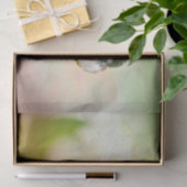 Vogel op een Waterverf Twig & Pastel Tissuepapier (Geschenk)