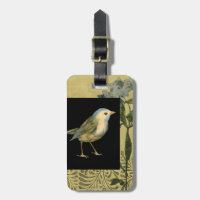 Vogel op zwarte en achtergrond
