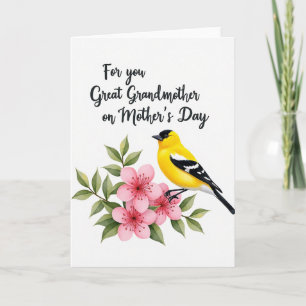 Vogel Overgrootmoeder Kaart