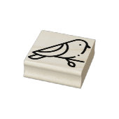 vogel 	rubberstempel (Stempel)