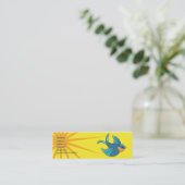 Vogel - Skinny Mini Visitekaartje (Staand voorkant)