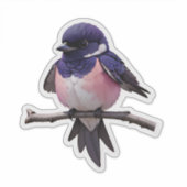 vogel sticker (Voorkant)