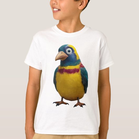 Vogel T-shirt (Voorkant)