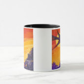 Vogel uit tijd en ruimte mok (Midden)