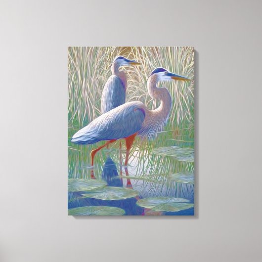 vogel van Amerika Canvas Afdruk (Voorkant)