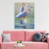 vogel van Amerika Canvas Afdruk (Insitu (Woonkamer))