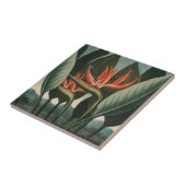  vogel van de Botanische tempel van Flora van het  Tegeltje (Zijkant)