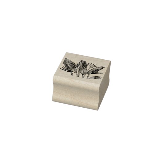 Vogel van de Paradise Flowers Rubberstempel (Stempel)
