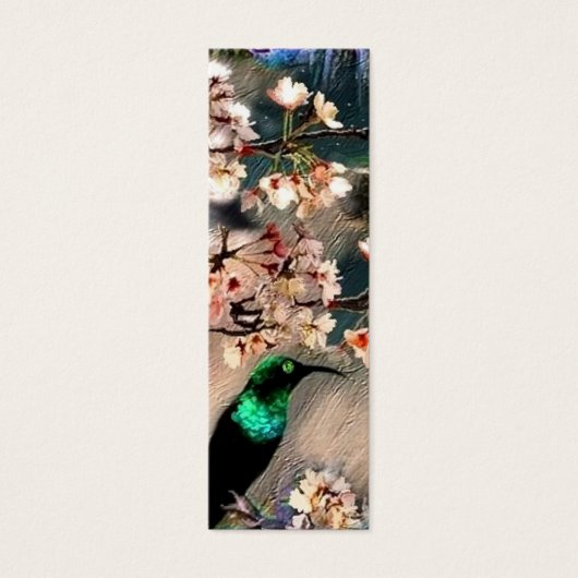 Vogel van Equinox Mini bladwijzer Mini Visitekaartjes (Voorkant)