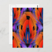 Vogel van het paradijs 2 briefkaart (Voorkant / Achterkant)