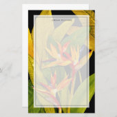 Vogel van het Paradijs Briefpapier (Voorkant / Achterkant)