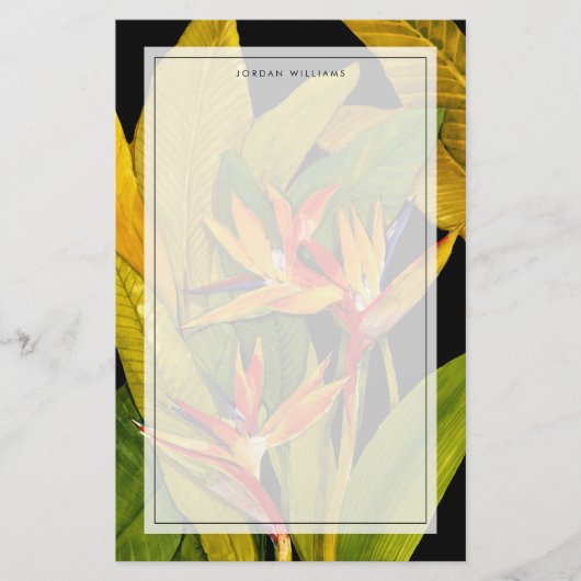 Vogel van het Paradijs Briefpapier (Voorkant)