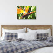 Vogel van het Paradijs Canvas Afdruk (Insitu (Slaapkamer))