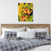 Vogel van het Paradijs Canvas Afdruk (Insitu (Slaapkamer))
