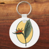 Vogel van het Paradijs Sleutelhanger (Voorkant)