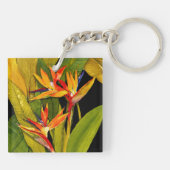 Vogel van het Paradijs Sleutelhanger (Achterkant)