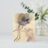 Vogel van het Paradijs van het Briefkaart Warwick (Staand voorkant)