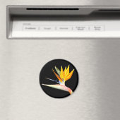 Vogel van het Plant van het Paradijs Magnet Magneet (Insitu (Vaatwasser))