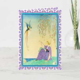 Vogel van het Wenskaart van Paradise Kaart