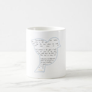 Vogel van hoop koffiemok