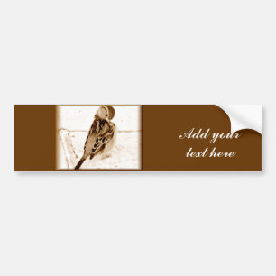 Vogel van liefde_ bumpersticker