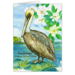 Vogel van Louisiana Pelican Blank
